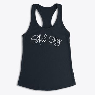 Slab City New Hampshire Freestyle Women's Racerback Tank