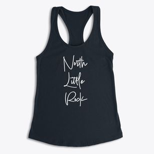 North Little Rock Arkansas Freestyle Women's Racerback Tank