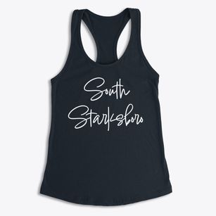 South Starksboro Vermont Freestyle Women's Racerback Tank