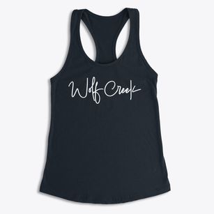 Wolf Creek Kansas Freestyle Women's Racerback Tank