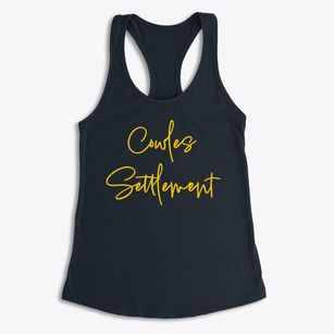 Cowles Settlement New York Freestyle Women's Racerback Tank