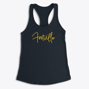 Footville North Carolina Freestyle Women's Racerback Tank
