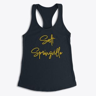 Salt Springville New York Freestyle Women's Racerback Tank