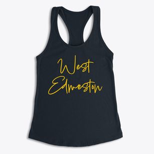 West Edmeston New York Freestyle Women's Racerback Tank