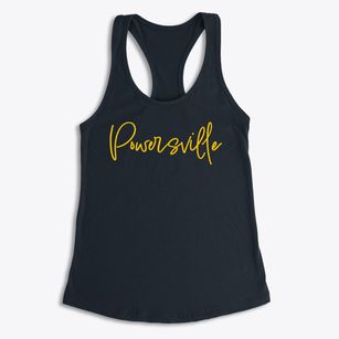Powersville Georgia Freestyle Women's Racerback Tank