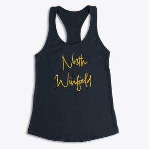 North Winfield New York Freestyle Women's Racerback Tank