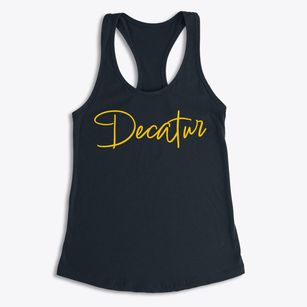 Decatur Alabama Freestyle Women's Racerback Tank