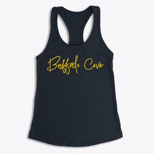 Buffalo Cove North Carolina Freestyle Women's Racerback Tank