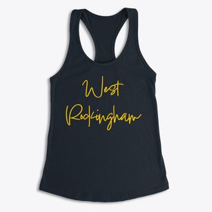 West Rockingham North Carolina Freestyle Women's Racerback Tank