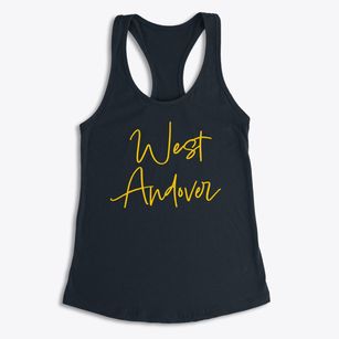 West Andover New Hampshire Freestyle Women's Racerback Tank
