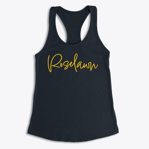 Roselawn Indiana Freestyle Women's Racerback Tank