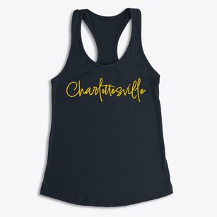 Charlottesville Virginia Freestyle Women's Racerback Tank