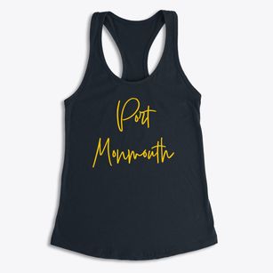 Port Monmouth New Jersey Freestyle Women's Racerback Tank