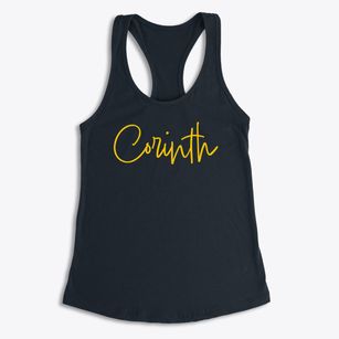 Corinth Maine Freestyle Women's Racerback Tank