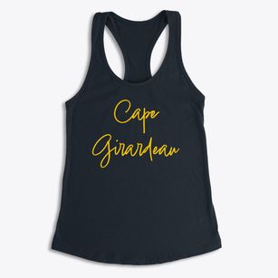 Cape Girardeau Missouri Freestyle Women's Racerback Tank