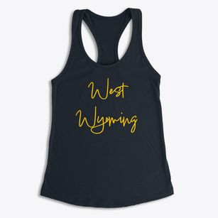 West Wyoming Pennsylvania Freestyle Women's Racerback Tank