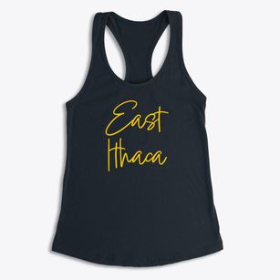 East Ithaca New York Freestyle Women's Racerback Tank