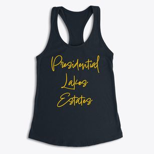 Presidential Lakes Estates New Jersey Freestyle Women's Racerback Tank