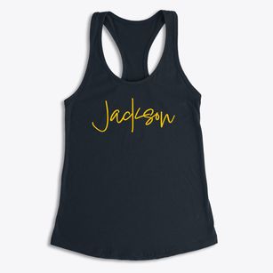 Jackson Michigan Freestyle Women's Racerback Tank