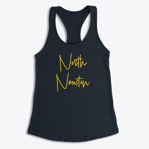 North Newton Kansas Freestyle Women's Racerback Tank