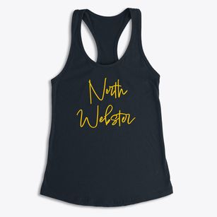 North Webster Indiana Freestyle Women's Racerback Tank