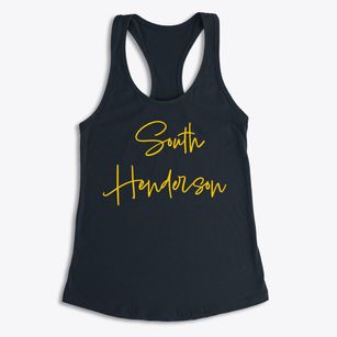 South Henderson North Carolina Freestyle Women's Racerback Tank