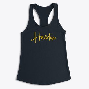 Hardin Texas Freestyle Women's Racerback Tank
