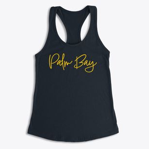 Palm Bay Florida Freestyle Women's Racerback Tank