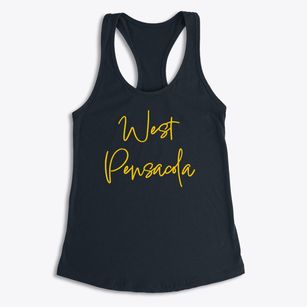 West Pensacola Florida Freestyle Women's Racerback Tank