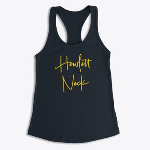 Hewlett Neck New York Freestyle Women's Racerback Tank