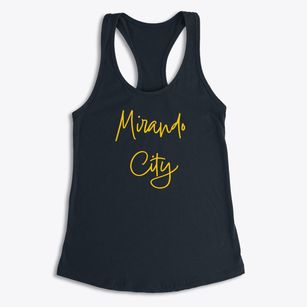 Mirando City Texas Freestyle Women's Racerback Tank