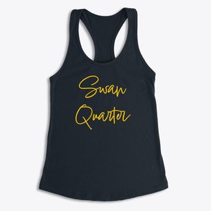 Swan Quarter North Carolina Freestyle Women's Racerback Tank