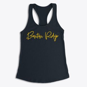Benton Ridge Ohio Freestyle Women's Racerback Tank