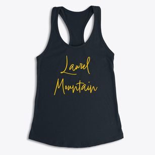 Laurel Mountain Pennsylvania Freestyle Women's Racerback Tank