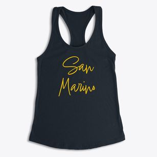 San Marino California Freestyle Women's Racerback Tank