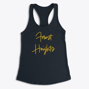 Forest Heights Texas Freestyle Women's Racerback Tank