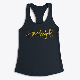 Haddonfield New Jersey Freestyle Women's Racerback Tank