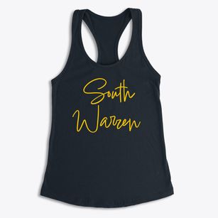 South Warren Pennsylvania Freestyle Women's Racerback Tank