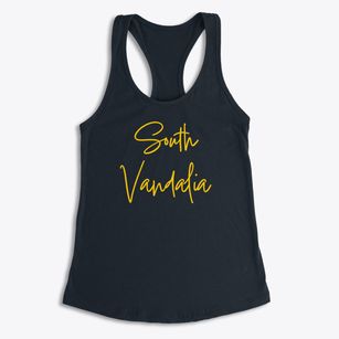 South Vandalia New York Freestyle Women's Racerback Tank