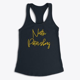 North Petersburg New York Freestyle Women's Racerback Tank