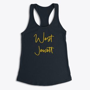 West Jewett New York Freestyle Women's Racerback Tank