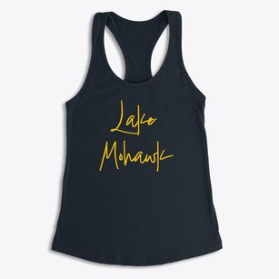 Lake Mohawk New Jersey Freestyle Women's Racerback Tank