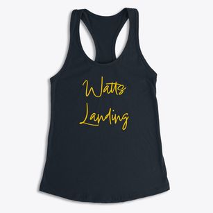 Watts Landing North Carolina Freestyle Women's Racerback Tank