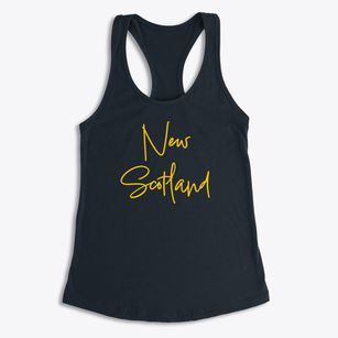 New Scotland New York Freestyle Women's Racerback Tank