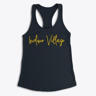 Incline Village Nevada Freestyle Women's Racerback Tank