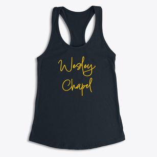 Wesley Chapel North Carolina Freestyle Women's Racerback Tank