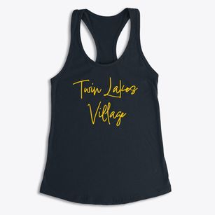 Twin Lakes Village New Hampshire Freestyle Women's Racerback Tank