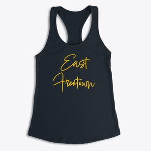 East Freetown New York Freestyle Women's Racerback Tank