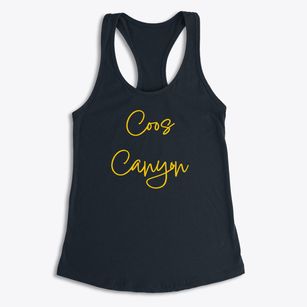 Coos Canyon Maine Freestyle Women's Racerback Tank