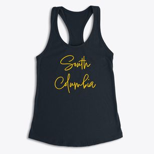 South Columbia New York Freestyle Women's Racerback Tank